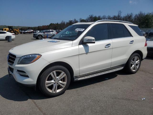 MERCEDES-BENZ ML 350 BLU 2014 white 4dr spor diesel 4JGDA2EB2EA332250 photo #1