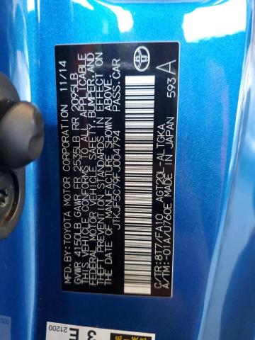 2015 TOYOTA SCION TC JTKJF5C79FJ004794