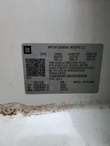 2019 GMC YUKON XL D 1GKS2HKJ5KR220518