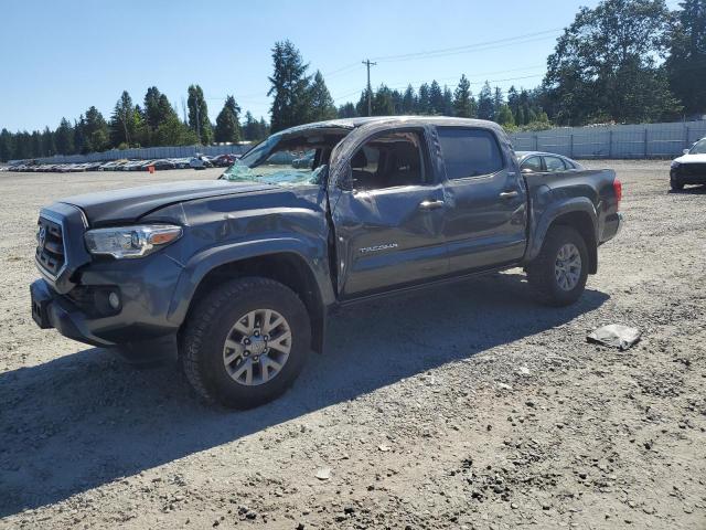 TOYOTA TACOMA DOU 2017 gray  gas 3TMCZ5ANXHM052092 photo #1