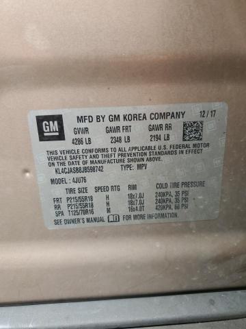 2018 BUICK ENCORE PRE KL4CJASB8JB598742