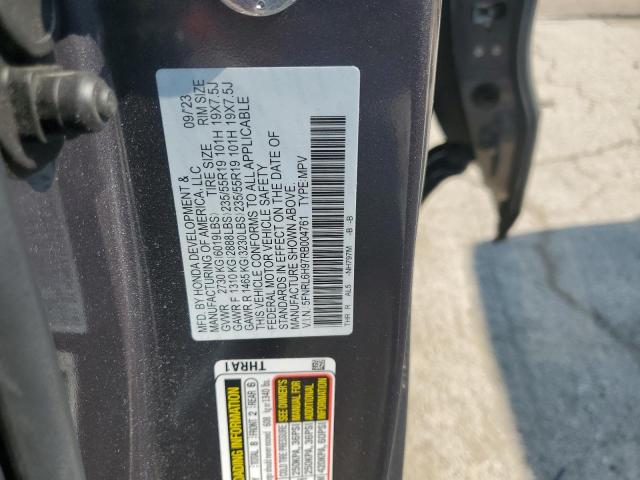 2024 HONDA ODYSSEY EL 5FNRL6H97RB004761