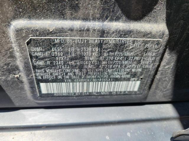2011 SUBARU OUTBACK 3. - 4S4BRDKC9B2425541