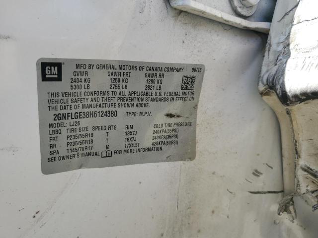 2017 CHEVROLET EQUINOX PR 2GNFLGE38H6124380