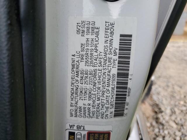 2021 ACURA RDX 5J8TC1H3XML015099