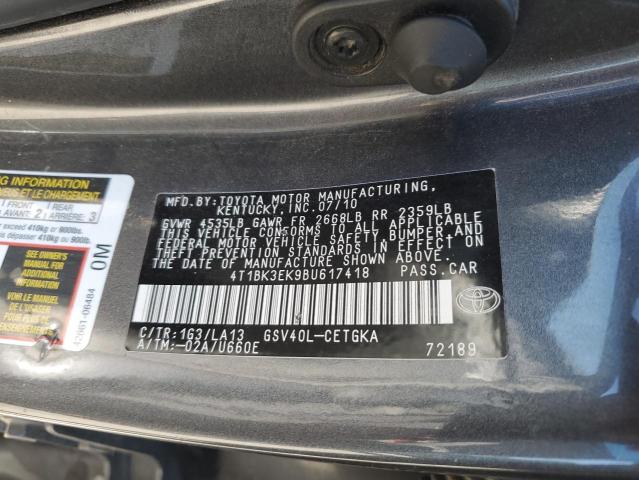 2011 TOYOTA CAMRY SE - 4T1BK3EK9BU617418