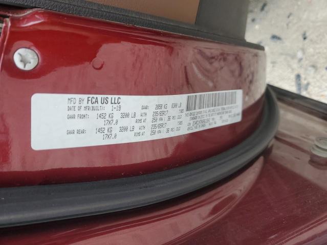 2019 CHRYSLER PACIFICA H 2C4RC1N7XKR613942