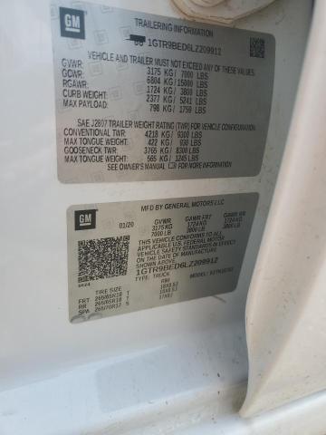 2020 GMC SIERRA K15 1GTR9BED6LZ209912