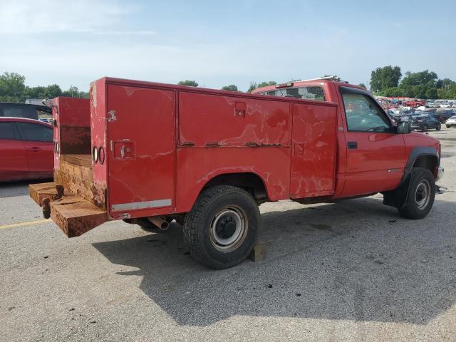 CHEVROLET GMT-400 K2 1995 red pickup gas 1GCGK24K2SE167322 photo #4