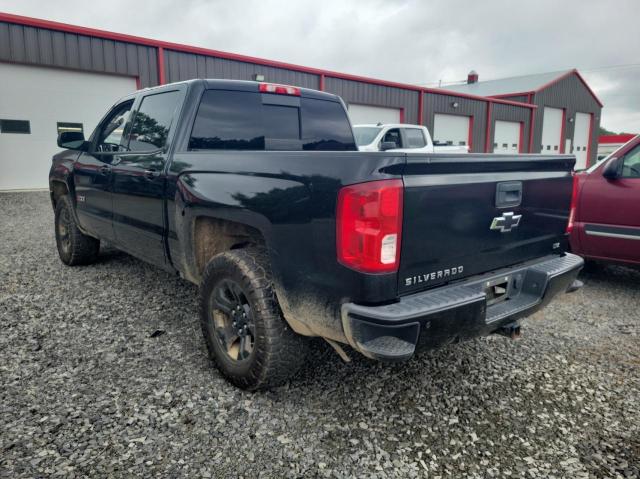 CHEVROLET SILVERADO 2017 black crew pic gas 3GCUKSEJ1HG477844 photo #4