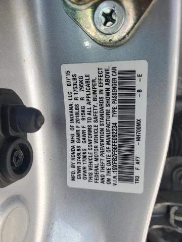 2015 HONDA CIVIC LX 19XFB2F56FE092234