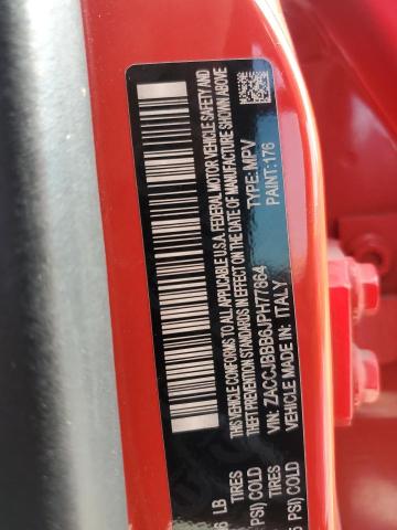 2018 JEEP RENEGADE LATITUDE ZACCJBBB6JPH77864