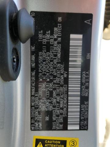 2010 TOYOTA HIGHLANDER - 5TDYK3EH6AS011953