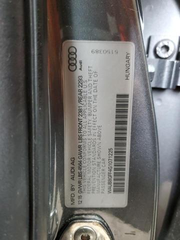 2016 AUDI A3 PREMIUM WAUB8GFF4G1071225