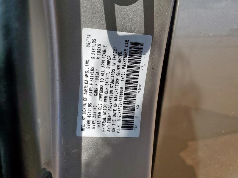2015 HONDA ACCORD TOU - 1HGCR6F72FA000659