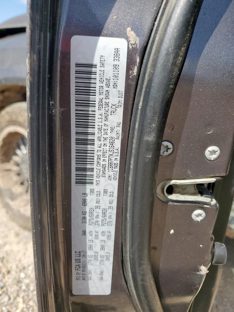 2018 RAM 1500 LONGH 1C6RR7PTXJS164620