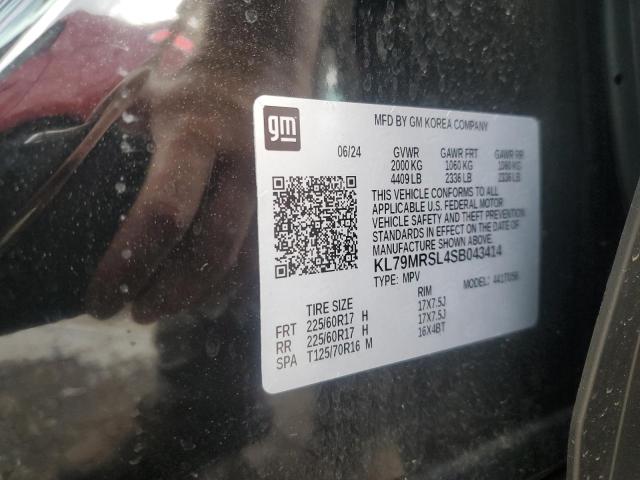 2025 CHEVROLET TRAILBLAZE - KL79MRSL4SB043414