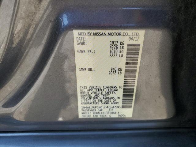 2017 NISSAN ALTIMA 2.5 - 1N4AL3AP5HC245496