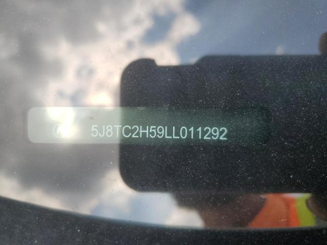 2020 ACURA RDX TECHNO 5J8TC2H59LL011292