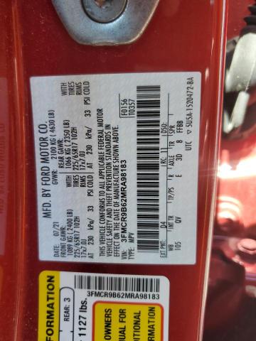 2021 FORD BRONCO SPORT BIG BEND 3FMCR9B62MRA98183