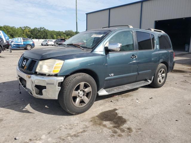 NISSAN ARMADA SE 2005 green  gas 5N1AA08A55N703615 photo #1