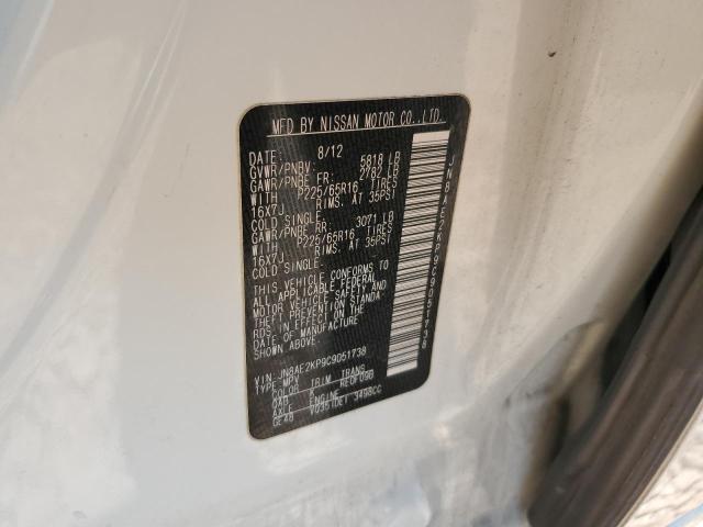 JN8AE2KP9C9051738 2012 NISSAN QUEST