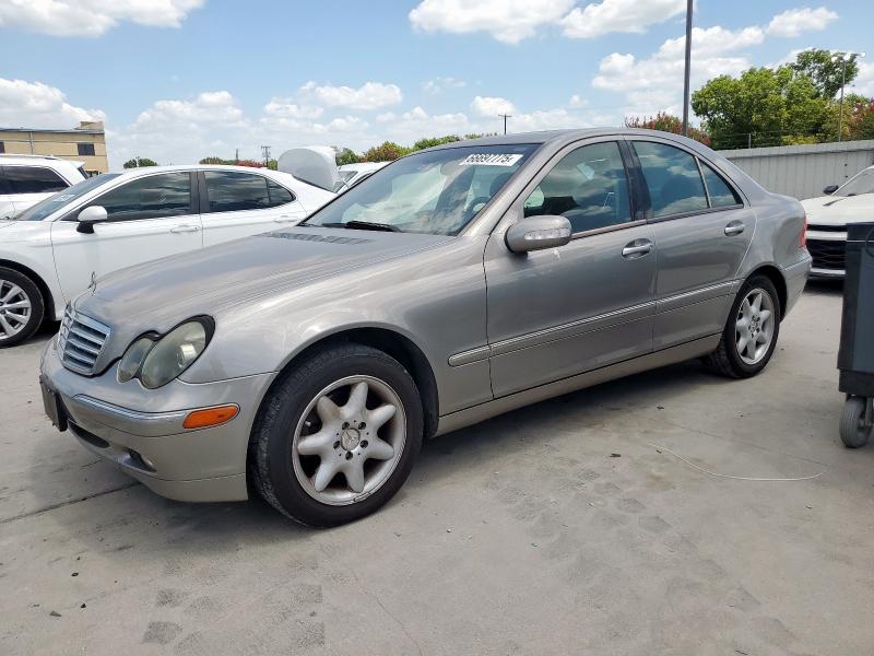 MERCEDES-BENZ C 320 4MAT 2004 gray sedan 4d gas WDBRF84J14F530499 photo #1
