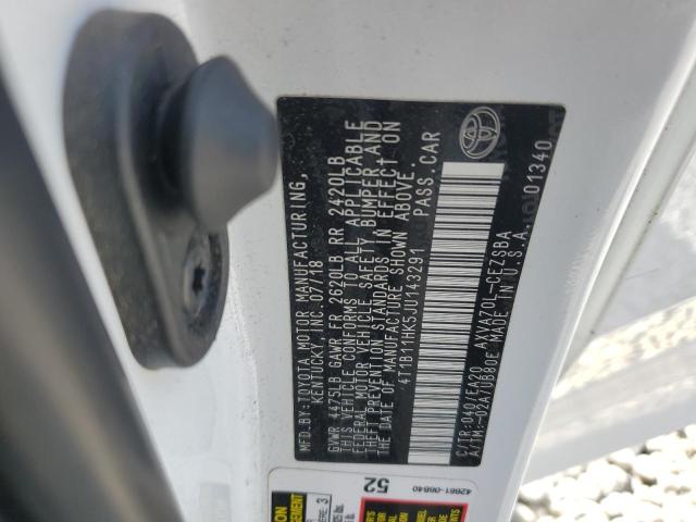 2018 TOYOTA CAMRY L - 4T1B11HK5JU143291