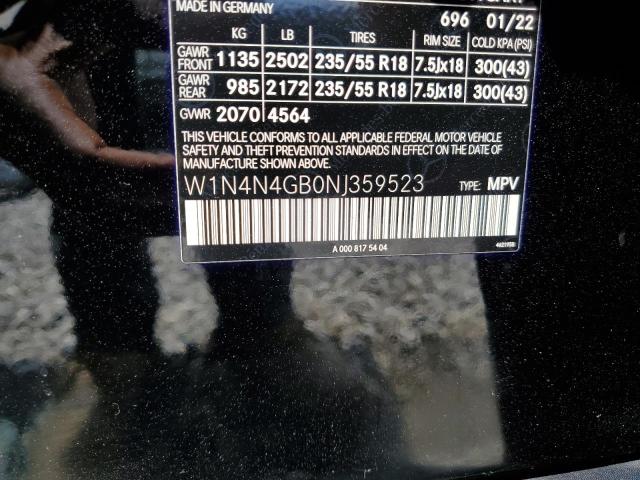 2022 MERCEDES-BENZ GLA 250 - W1N4N4GB0NJ359523