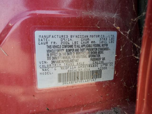 2014 NISSAN SENTRA - 3N1AB7APXEL687147