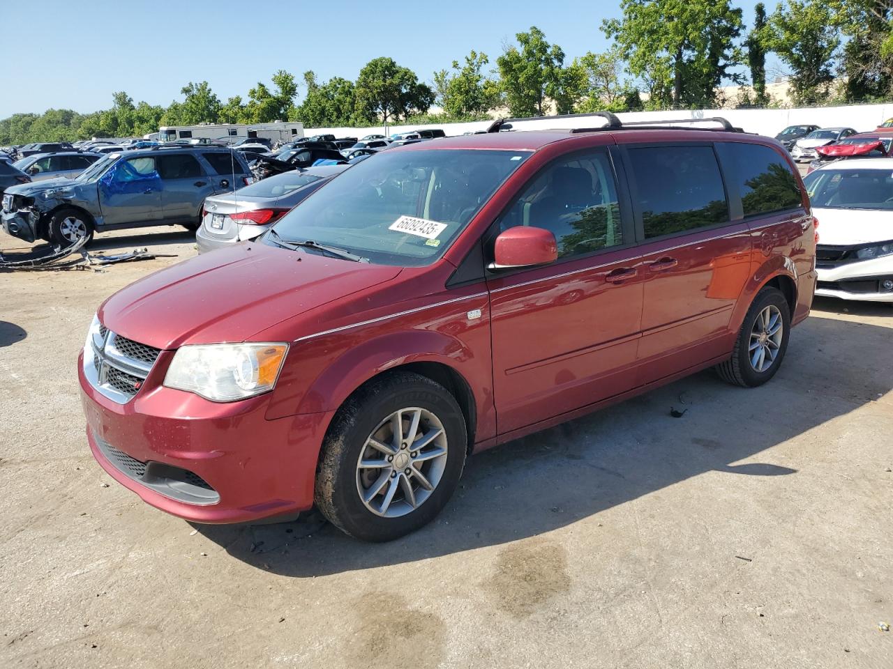 Lot #3284739571 2014 DODGE GRAND CARAVAN SE