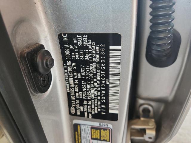 2015 KIA SORENTO LX 5XYKT3A63FG601362