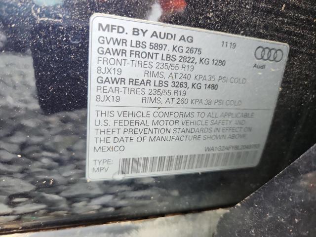 2020 AUDI Q5 E PREMI WA1G2AFY8L2049753