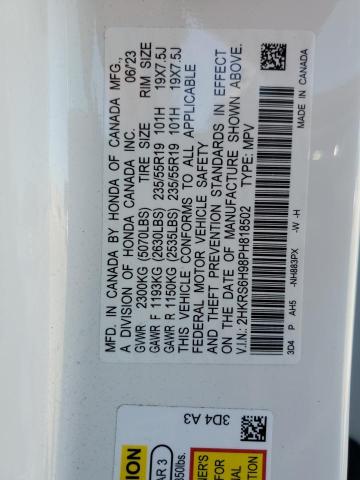 2023 HONDA CR-V SPORT 2HKRS6H98PH818502
