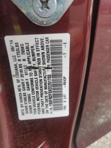 2014 HONDA CIVIC LX - 19XFB2F5XEE251755