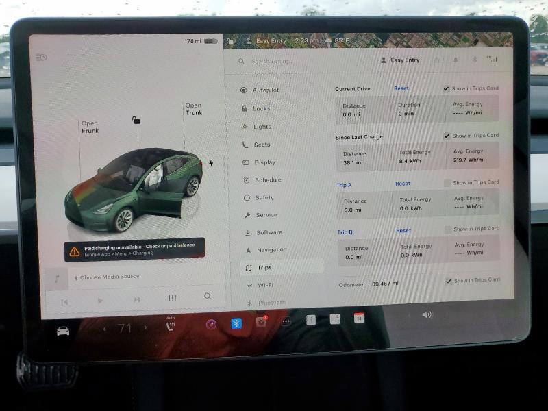 2023 TESLA MODEL 3 5YJ3E1EAXPF674433