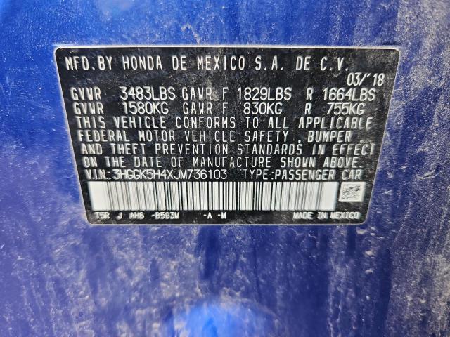 2018 HONDA FIT LX 3HGGK5H4XJM736103