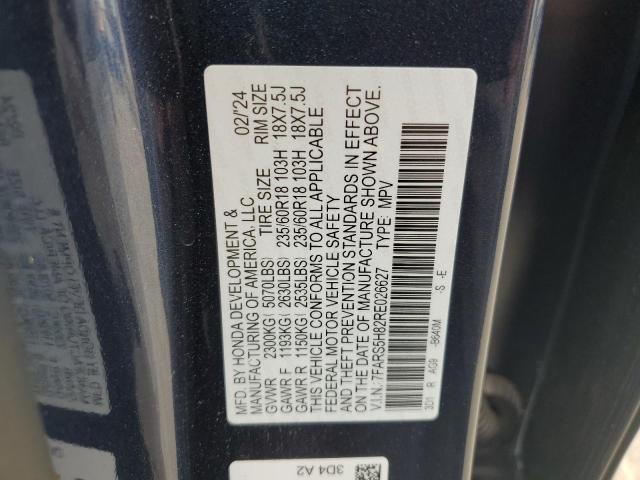 2024 HONDA CR-V SPORT 7FARS5H82RE026627