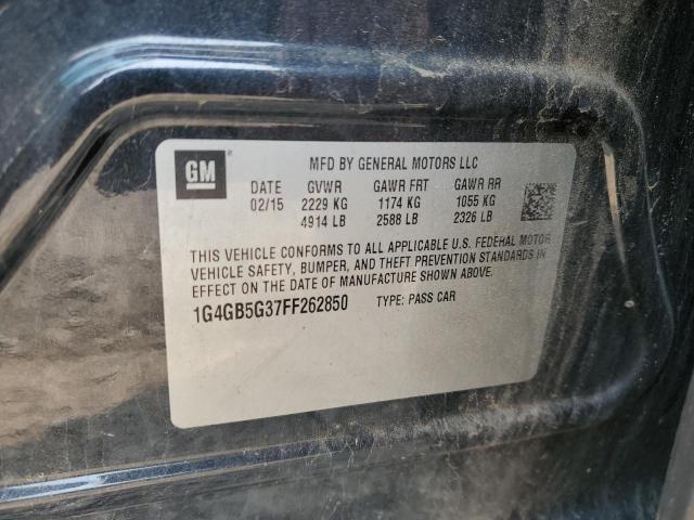 2015 BUICK LACROSSE - 1G4GB5G37FF262850