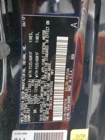 2017 TOYOTA SIENNA LE 5TDKZ3DC1HS849356