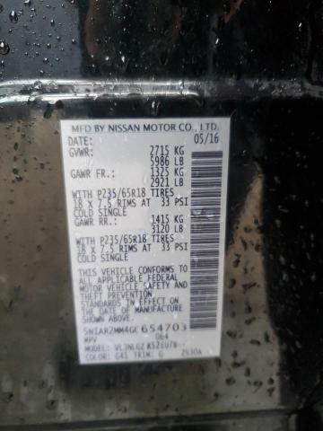 2016 NISSAN PATHFINDER - 5N1AR2MM4GC654703
