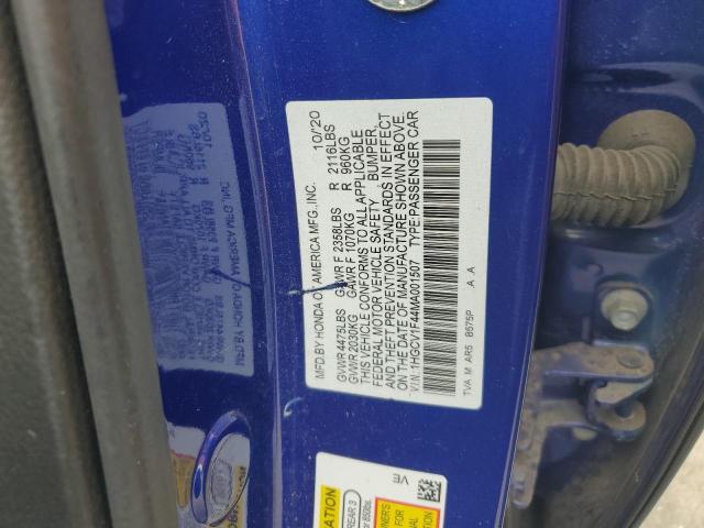 2021 HONDA ACCORD SPO 1HGCV1F44MA001507