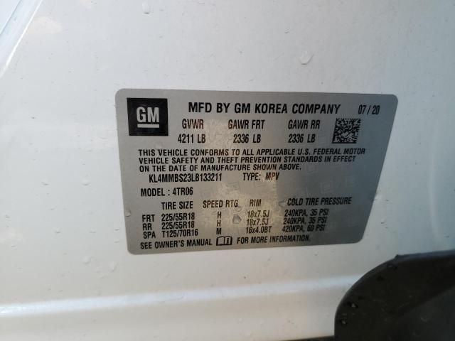 2020 BUICK ENCORE GX KL4MMBS23LB133211