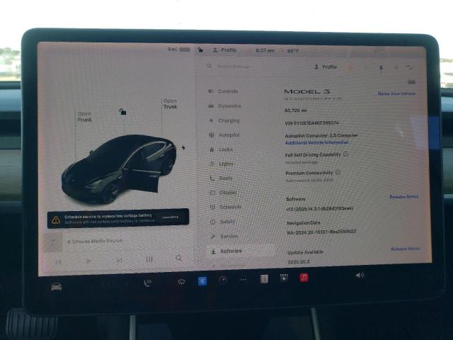 2019 TESLA MODEL 3 5YJ3E1EA4KF395374