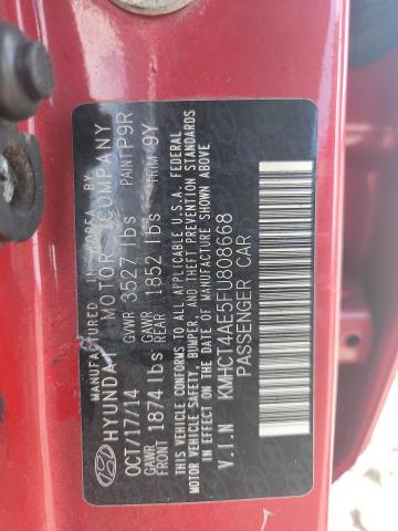 2015 HYUNDAI ACCENT GLS KMHCT4AE5FU808668