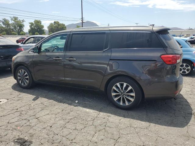 KIA SEDONA EX 2015 charcoal sports v gas KNDMC5C18F6036129 photo #3