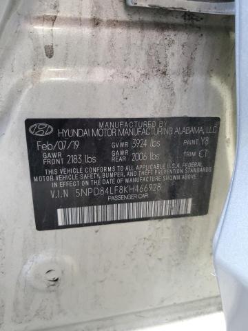 2019 HYUNDAI ELANTRA SE - 5NPD84LF8KH466928