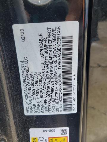 2023 HONDA ACCORD HYB 1HGCY2F64PA008184