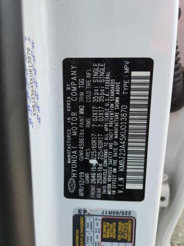 2019 HYUNDAI TUCSON SE KM8J23A45KU013870