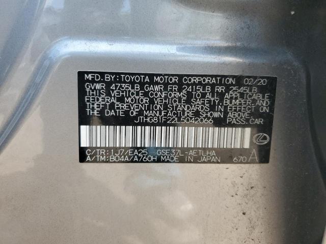 2020 LEXUS IS 300 F S JTHG81F22L5042066